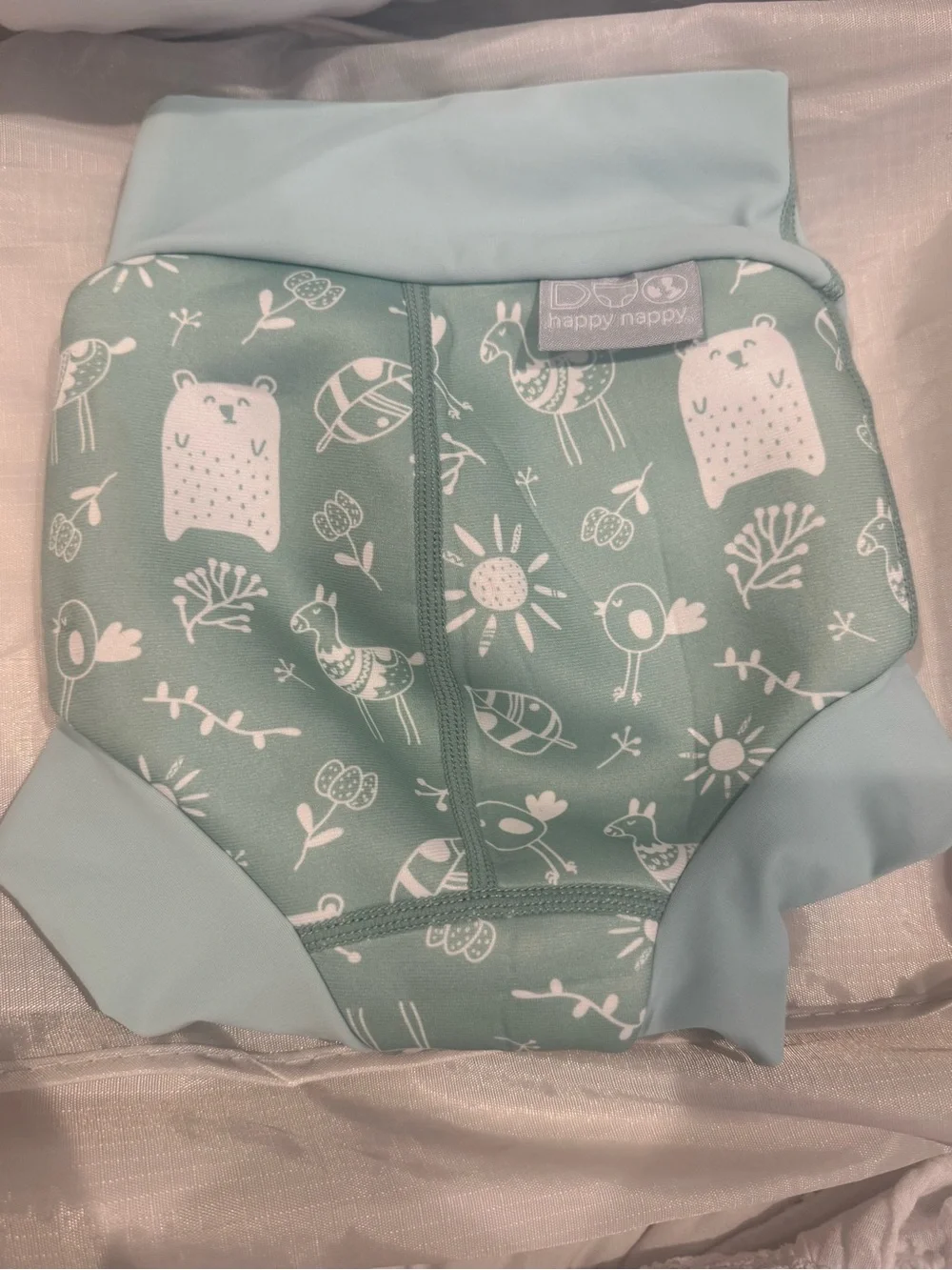 Kids' Reusable Swim Nappy - Mint Green